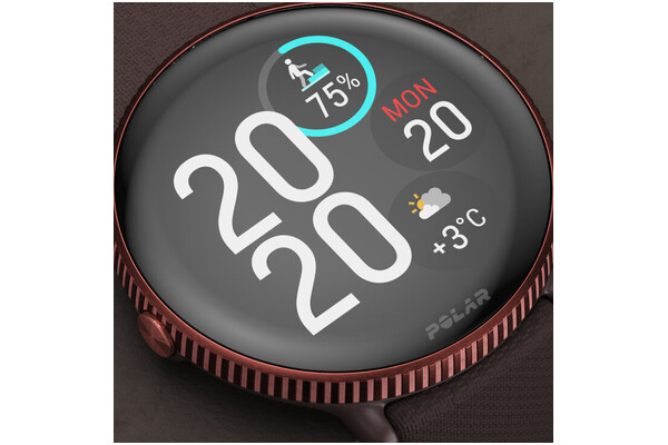 Smartwatch Polar Ignite 3 1.28" Brązowo-miedziany