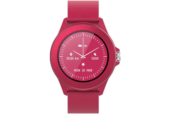Smartwatch FOREVER CW300 Colorum 1.22" różowy