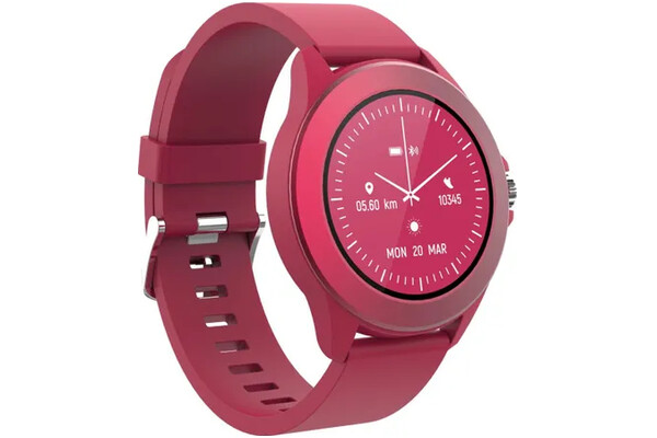 Smartwatch FOREVER CW300 Colorum 1.22" różowy