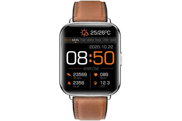 Smartwatch Bemi Kix 2 1.69" srebrny