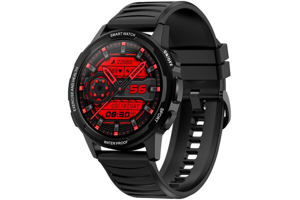 Smartwatch Bemi Tracker 1.32" czarny