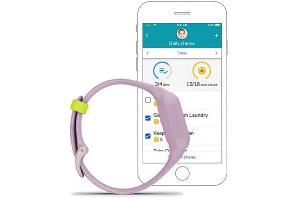 Smartwatch Garmin Vivofit Junior 3 0.78" fioletowy