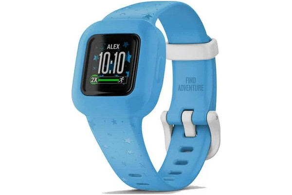 Smartwatch Garmin Vivofit Junior 3 0.78" niebieski