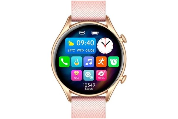Smartwatch myPhone Watch EL 1.32" różowy