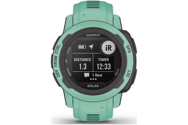 Smartwatch Garmin Instinct 2S Solar 0.79" zielony