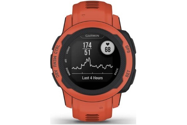 Smartwatch Garmin Instinct 2S 0.79" pomarańczowy