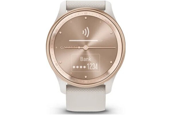 Smartwatch Garmin Vivomove Trend 1.25" Pomarańczowo-złoty