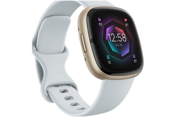 Smartwatch FITBIT Sense 1.58" Niebiesko-złoty