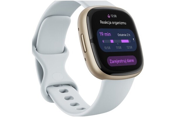 Smartwatch FITBIT Sense 1.58" Niebiesko-złoty