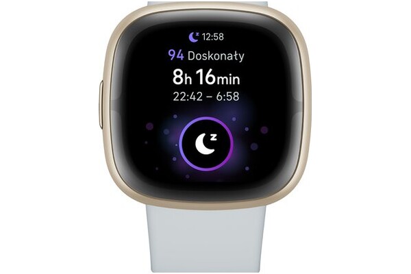 Smartwatch FITBIT Sense 1.58" Niebiesko-złoty