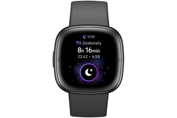 Smartwatch FITBIT Sense 1.58" grafitowy