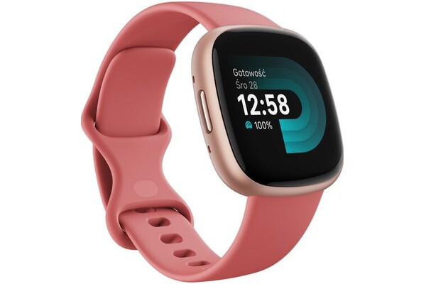 Smartwatch FITBIT Versa 1.58" różowy