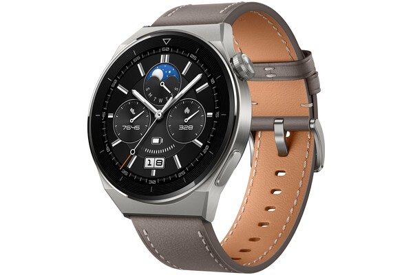 Smartwatch Huawei Watch GT 3 Classic Pro 1.43" srebrno-brązowy