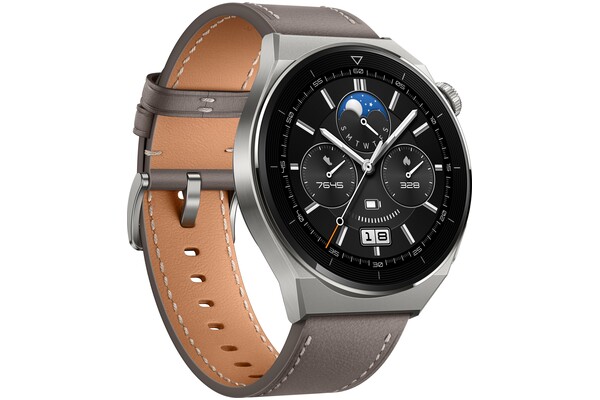 Smartwatch Huawei Watch GT 3 Classic Pro 1.43" srebrno-brązowy