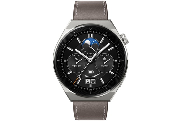 Smartwatch Huawei Watch GT 3 Classic Pro 1.43" srebrno-brązowy