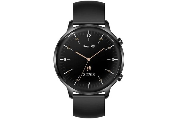Smartwatch Manta SWU301BK Kelly 1.32" czarny
