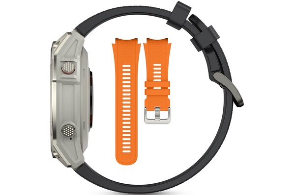 Smartwatch Manta Activ X 1.43" srebrny