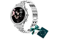 Smartwatch Manta Diamond Lusso 1.32" srebrny