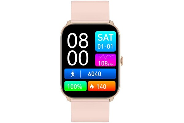 Smartwatch MaxCom FW36 Fit 1.69" różowy