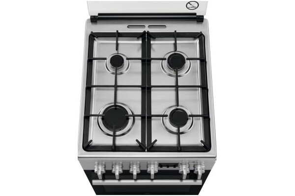 Kuchnia Electrolux LKK564200X płyta gazowa, piekarnik elektryczny