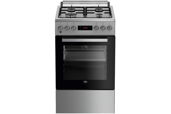 Kuchnia Beko FSM52320TXDS płyta gazowa, piekarnik elektryczny