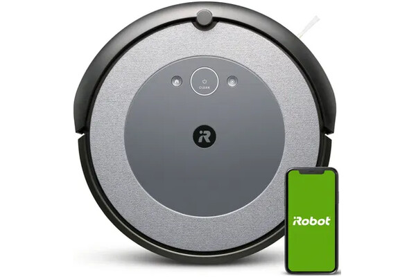 Odkurzacz iRobot I5 Roomba robot sprzątający bezworkowy szary