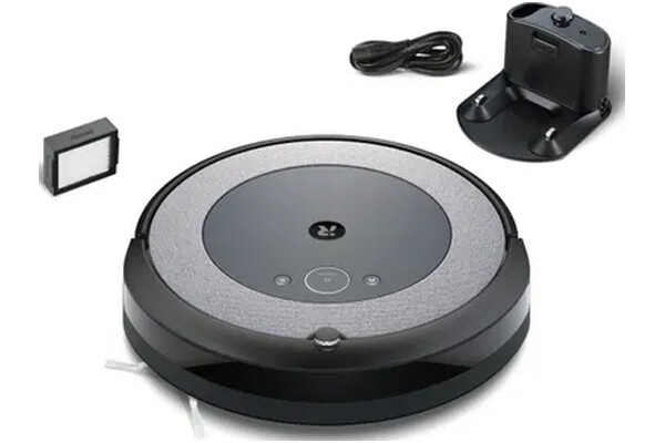 Odkurzacz iRobot I5 Roomba robot sprzątający bezworkowy szary