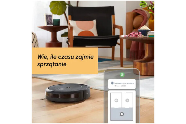 Odkurzacz iRobot I5+ Roomba (i5654) robot sprzątający bezworkowy szary