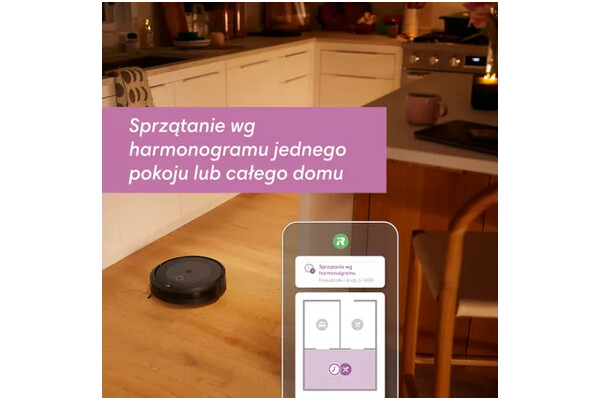 Odkurzacz iRobot I5+ Roomba (i5654) robot sprzątający bezworkowy szary
