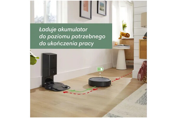 Odkurzacz iRobot I5+ Roomba (i5654) robot sprzątający bezworkowy szary