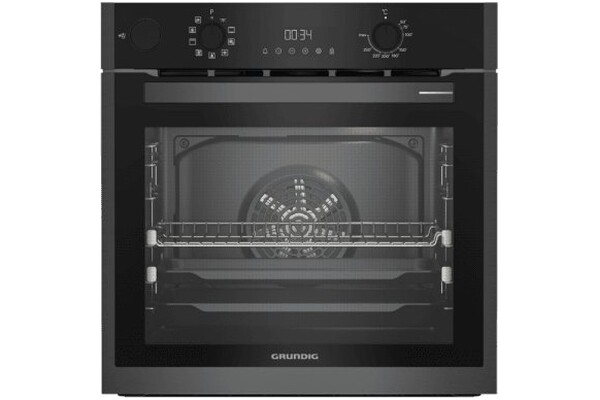 Piekarnik do zabudowy Grundig GEBD19300DX elektryczny Parowy czarny