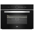 Piekarnik do zabudowy Beko BBCW13400X elektryczny Z mikrofalą czarny