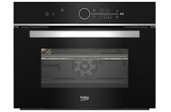 Piekarnik do zabudowy Beko BBCW13400X elektryczny Z mikrofalą czarny