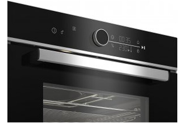 Piekarnik do zabudowy Beko BBCW13400X elektryczny Z mikrofalą czarny