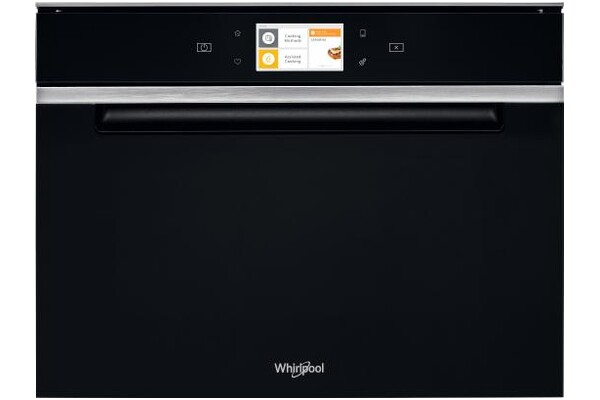 Piekarnik do zabudowy Whirlpool W11I elektryczny Z mikrofalą czarny
