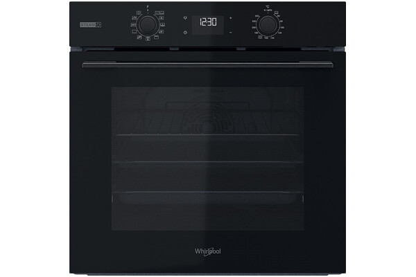 Piekarnik do zabudowy Whirlpool OMSK58CU1B elektryczny Parowy czarny