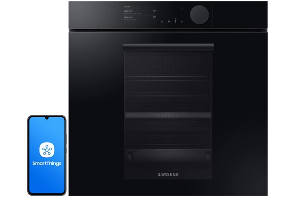 Piekarnik do zabudowy Samsung NV75T8979RK Infinite Dual Cook elektryczny Parowy czarny