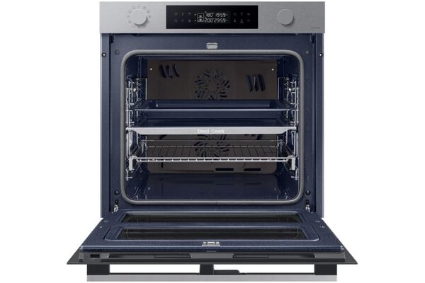 Piekarnik do zabudowy Samsung NV7B4545VAS Dual Cook Flex elektryczny Parowy Srebrno-stalowy
