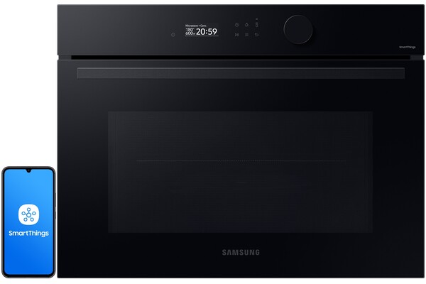 Piekarnik do zabudowy Samsung NQ5B5763DBK elektryczny Z mikrofalą czarno-szklany