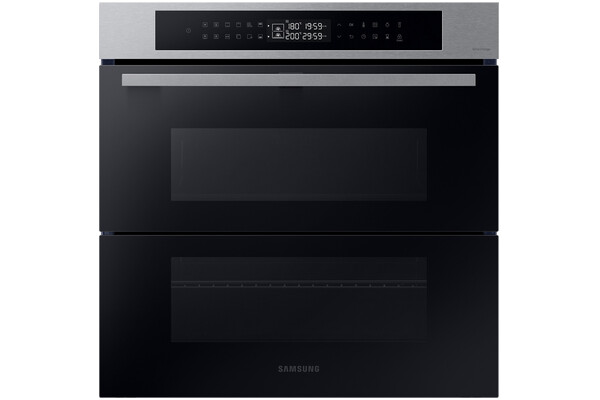 Piekarnik do zabudowy Samsung NV7B4345VAS Dual Cook Flex elektryczny Parowy Stalowy