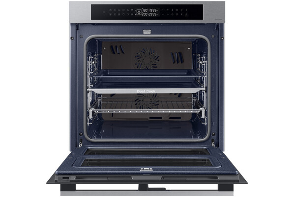 Piekarnik do zabudowy Samsung NV7B4345VAS Dual Cook Flex elektryczny Parowy Stalowy
