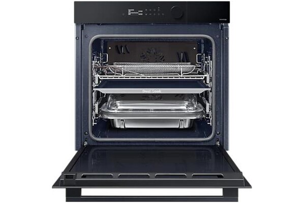 Piekarnik do zabudowy Samsung NV7B5685AAK Dual Cook elektryczny Parowy czarno-szklany