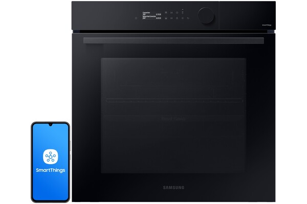 Piekarnik do zabudowy Samsung NV7B5685BAK Dual Cook elektryczny Parowy czarny