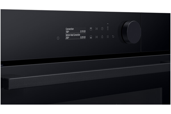 Piekarnik do zabudowy Samsung NV7B5685BAK Dual Cook elektryczny Parowy czarny