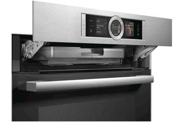 Piekarnik do zabudowy Bosch CSG656BS2 Serie 8 elektryczny Parowy Stalowy