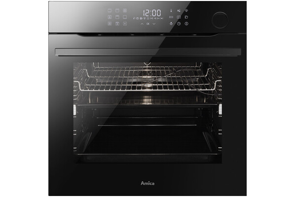 Piekarnik do zabudowy AMICA ED97699BA X-Type Steam OpenUp elektryczny Parowy czarny