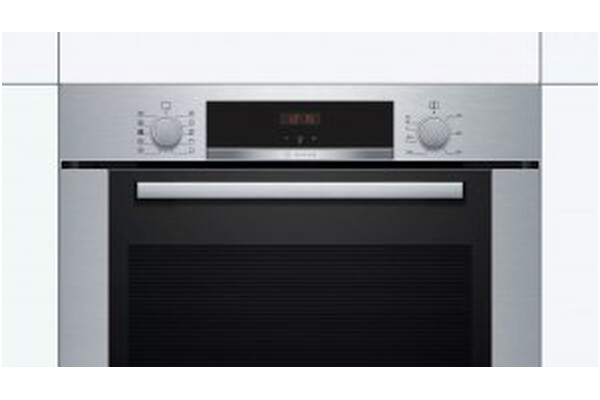 Piekarnik do zabudowy Bosch HRA3140S0 elektryczny Parowy szary