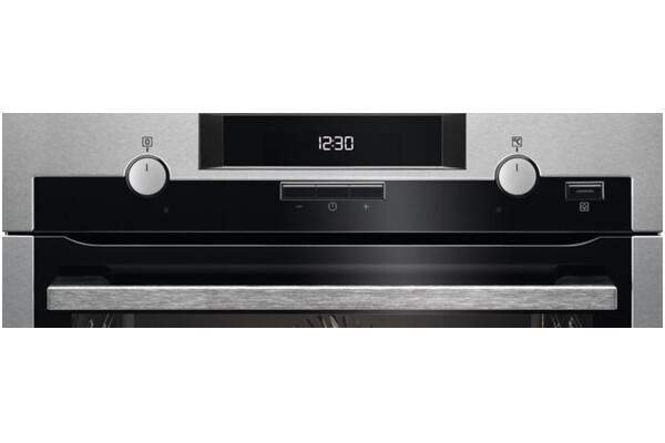 Piekarnik do zabudowy AEG-Electrolux BCE451350M elektryczny Parowy srebrno-czarny