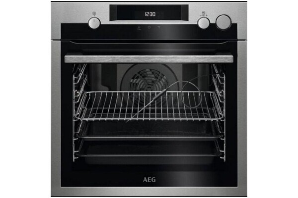 Piekarnik do zabudowy AEG-Electrolux BSE576321M elektryczny Parowy srebrny