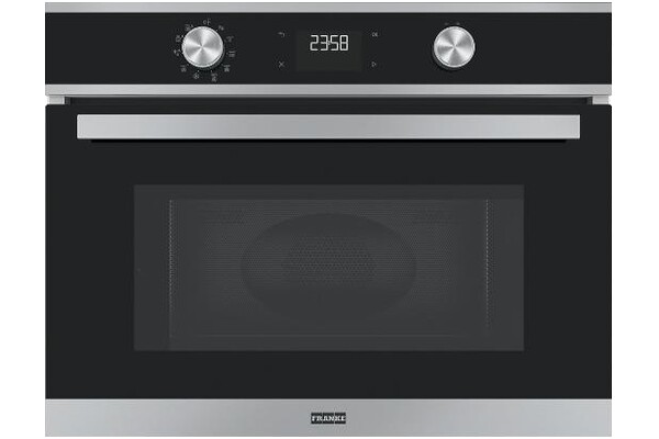 Piekarnik do zabudowy Franke FSM45MWXS Smart elektryczny Z mikrofalą czarno-inox